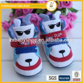China fornecedor atacado de alta qualidade legal padrão bonito sapatos de bebê engraçado sapatos de skate para crianças sapatos de lona de lona